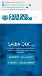 Mobile Screenshot of casadosparafusos.pt
